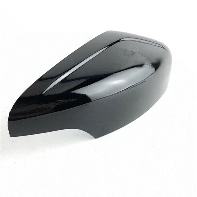 Black Right Side Rearview Door Mirror Cover Shell Cap for Volvo XC60 2010-2013