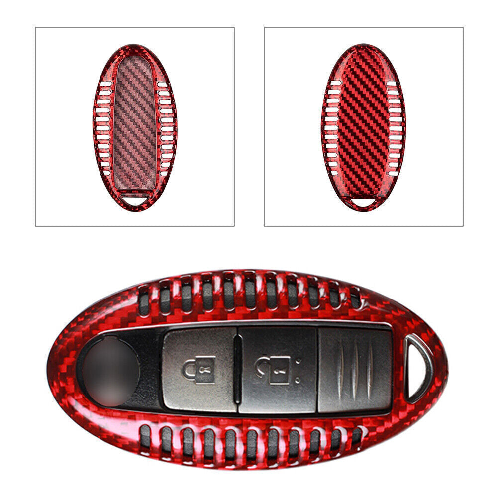 Fernbedienung Schl¨¹ssel H¨¹lle Cover Case F¨¹r for Infiniti Q50 Q60 Q70 QX56 QX60 Rot