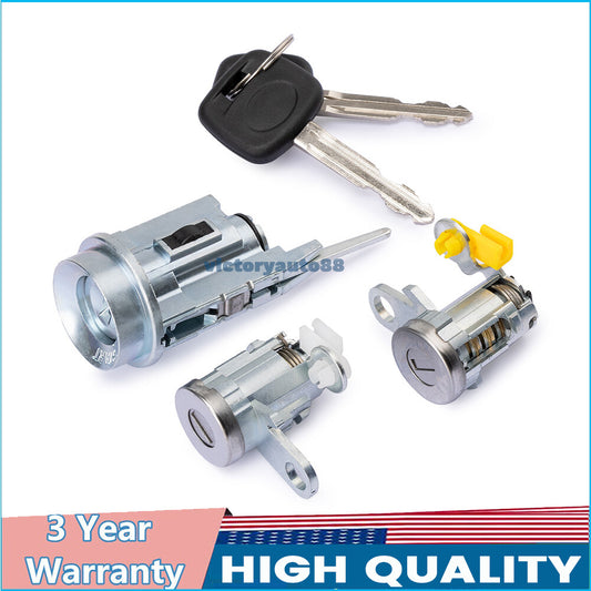 Key-matched ignition switch, door lock, and cylinder fitting for Toyota Tacoma 1995-2003