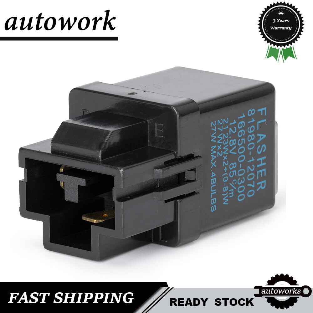 3-Pin Flasher Turn Signal Hazard Relay for Toyota RAV4 for Sienna for Lexus 81980-12070