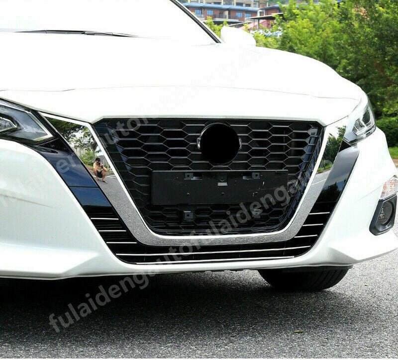 for Nissan Teana Altima 2019-2022 Front Center Bumper Grille Grill Cover Trim 8P