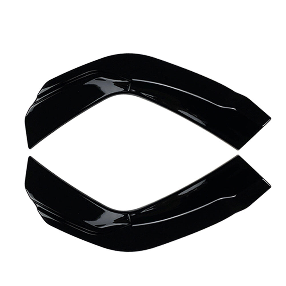 2x Rear Bumper Both Side Lip Molding Trims Fit for Mercedes A-Class V177 Sedan Black