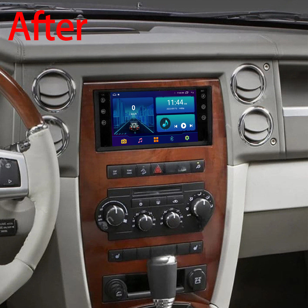 Android Auto Carplay for Jeep Commander 2008-2011 Car Stereo Radio Screen BT GPS