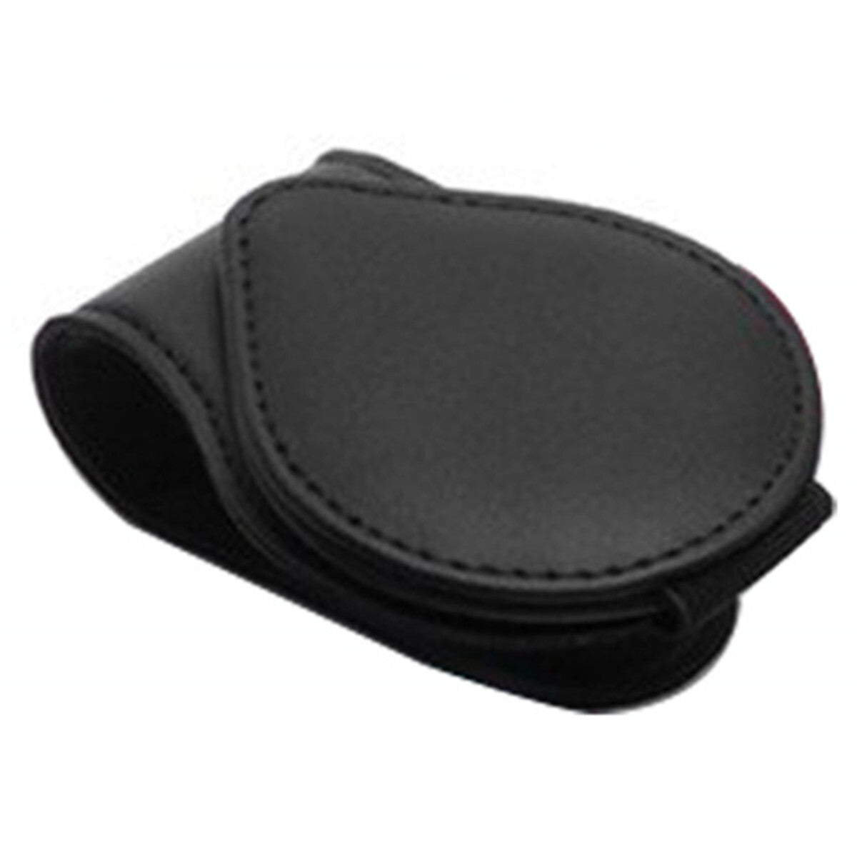 Car Sun Visor Clip Holder Leather For Glasses Sunglasses Eyeglass Ticket Card