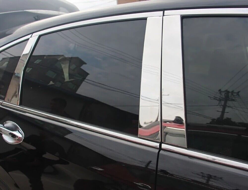 for Honda CRV/CR-V 2012-2016 Silver Stainless Window Pillar Panel Trim Cover 6P