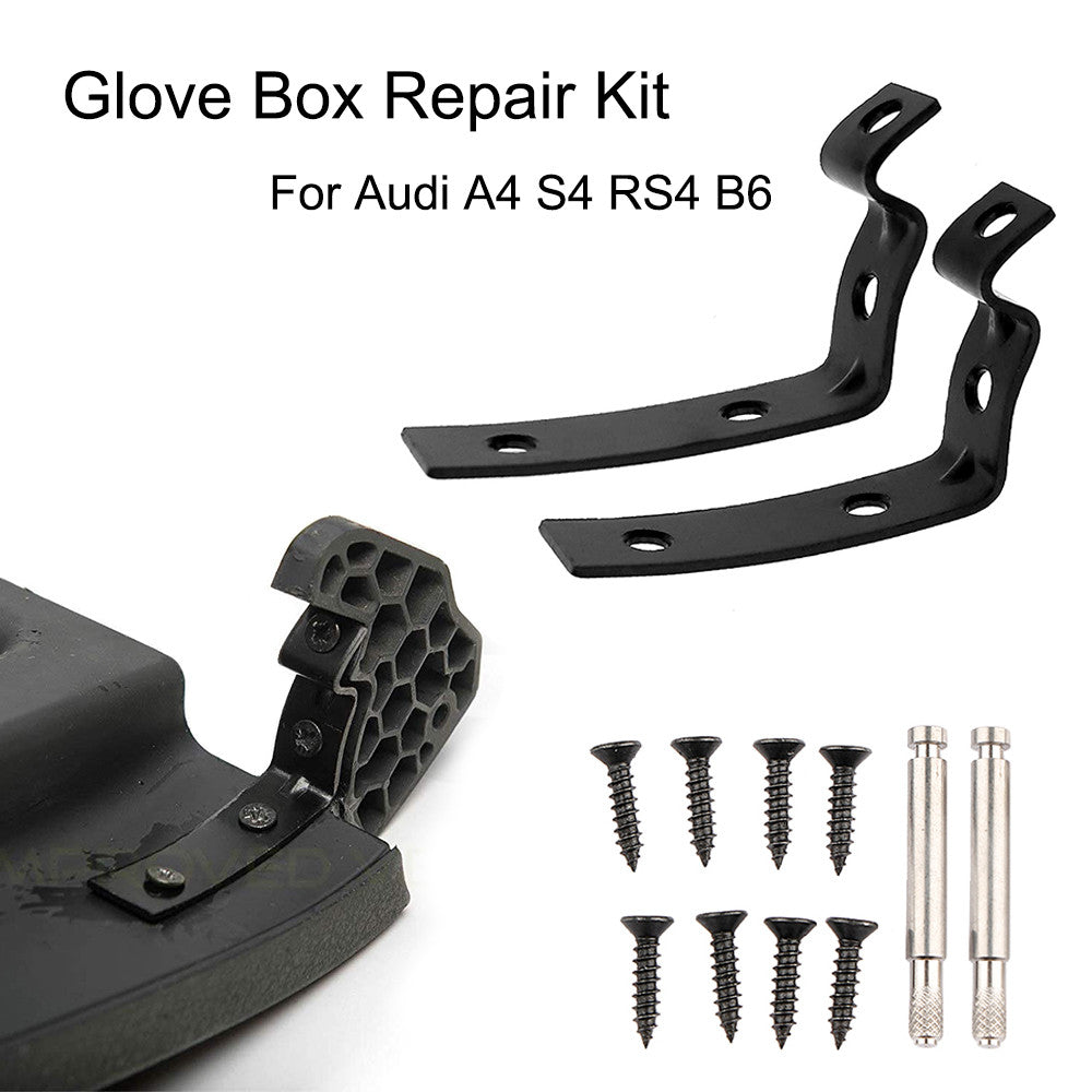 Glove box lid hinge clip repair kit Z bracket for Audi A4 S4 RS4 B6 B7 8E