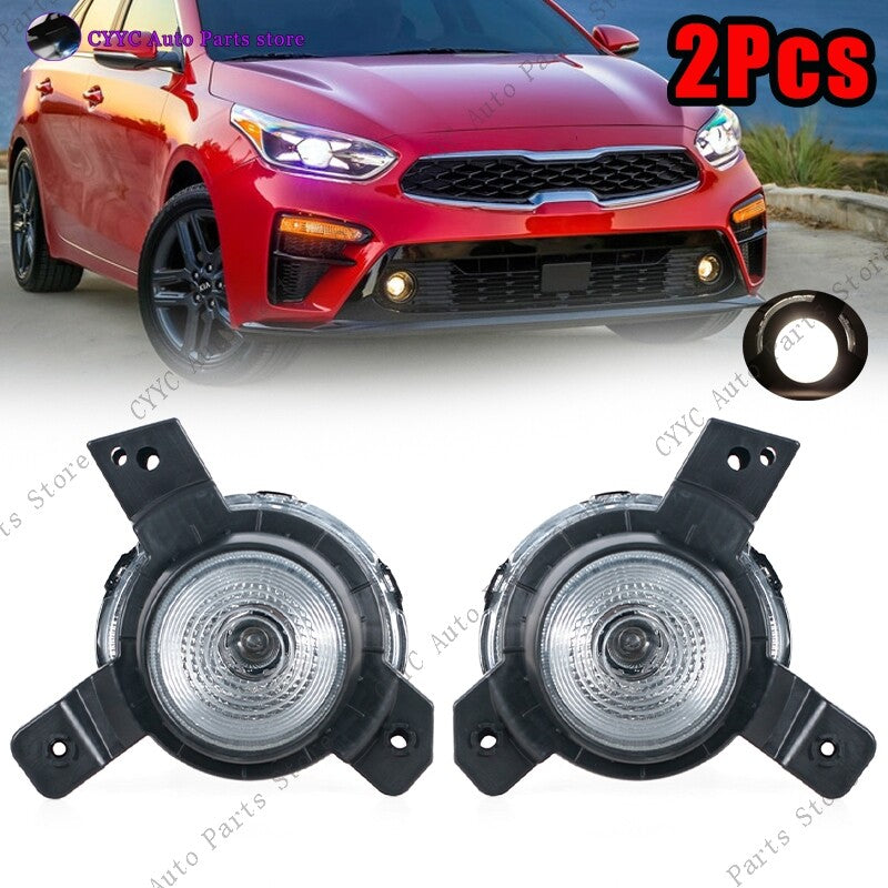 2Pcs for Kia K3 Forte Cerato 2019 2020 Front Fog Light Daytime Running Lamp