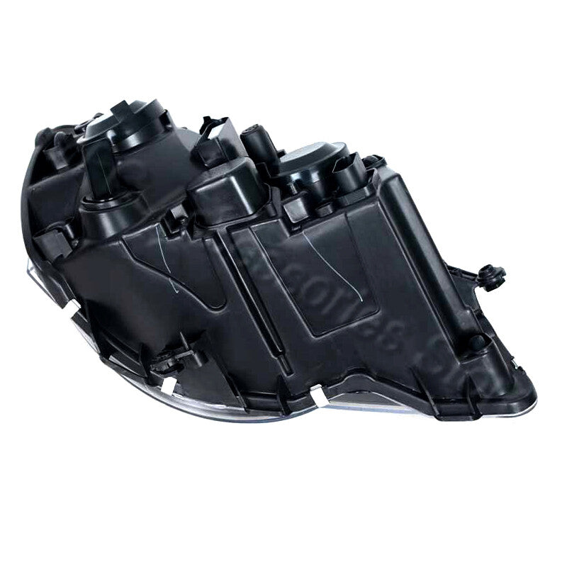 Left Front Bumper Fog Light Black Headlight Assembly for VW POLO 9N3 2006-2010