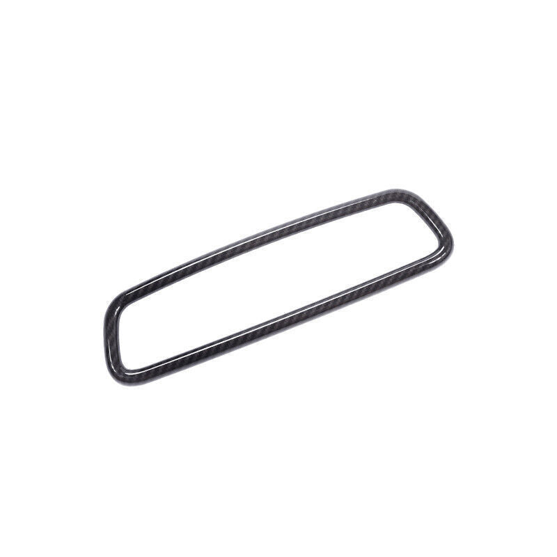 Carbon Fiber Style Inner Rearview Mirror Frame Trim for Range Rover Evoque 12-19