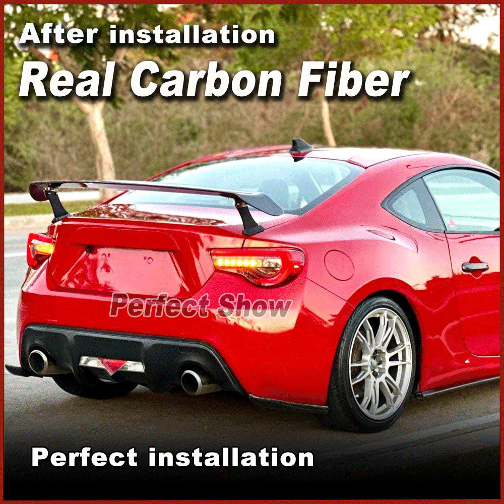 Fit for Toyota GT86 for Subaru BRZ 2013-20 REAL Carbon Rear Trunk Boot Spoiler Wing