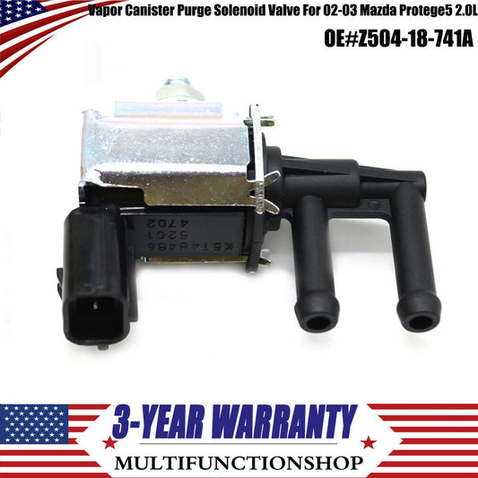 For Purge Miata 626 for Mazda Canister 6 MX-5 Vapor RX-8 Solenoid Valve Z504-18741A