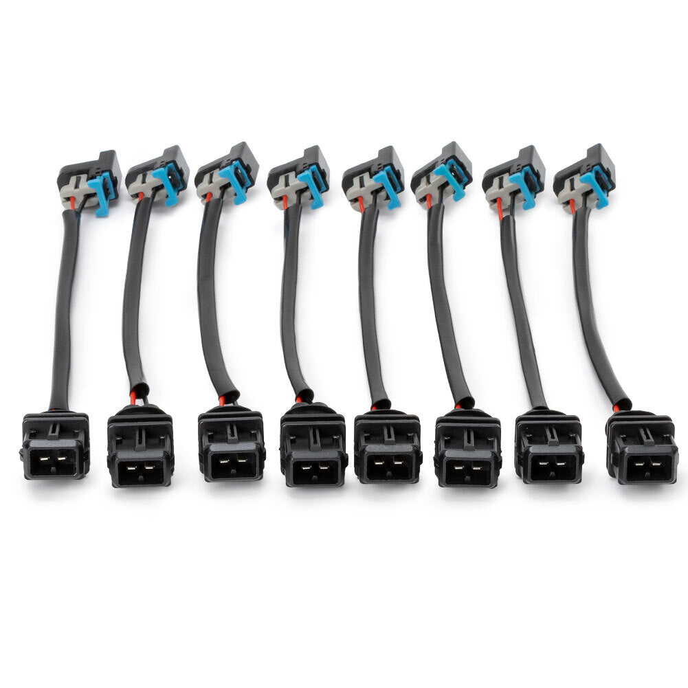 8pcs Fuel Injector Wire Harness Adapter for Jetronic EV1 to for Mini Multec 2