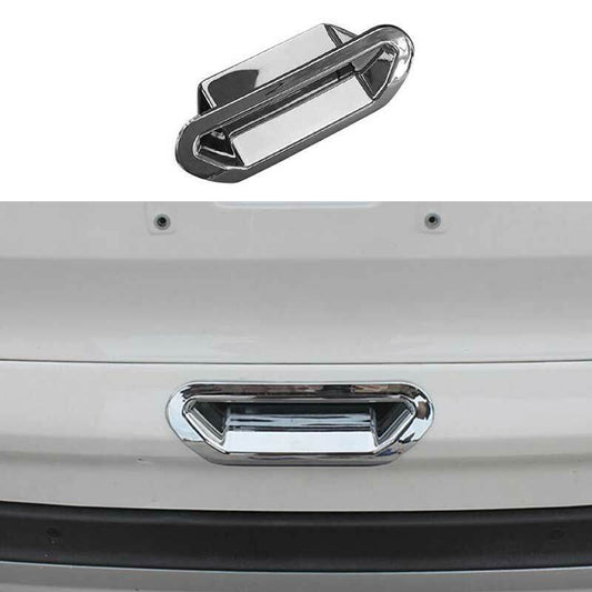 Silver Exterior Tailgate Door Bowl Cover Trim for Ford Escape Kuga 2013-2019 A