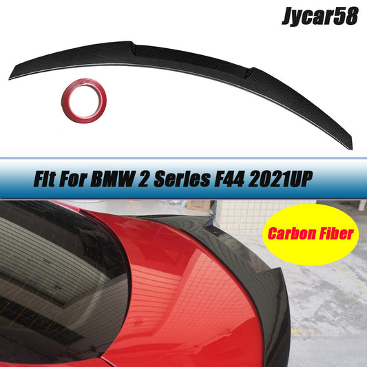 for BMW 2Series F44 Gran Coupe 4D 2021+ Carbon Fiber Rear Trunk Spoiler Wing