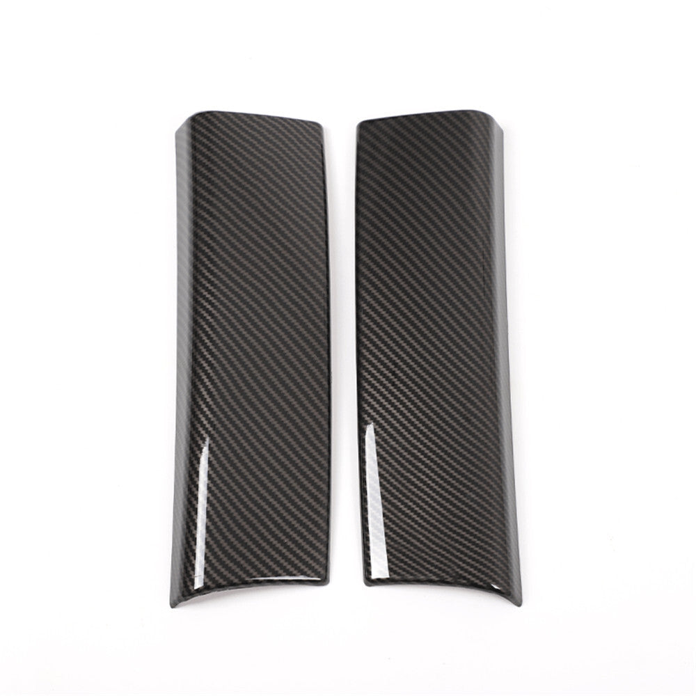 for Benz B GLA GLB Class W247 X247 2020+ Armrest Box Panel Trim ABS Carbon Fiber