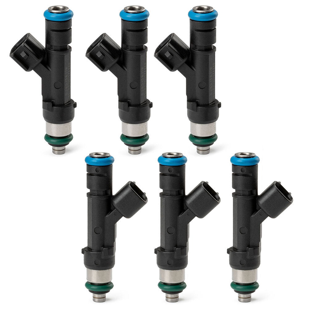 6-pack of new fuel injectors 0280158119 0486667AA, suitable for Jeep for Wrangler 3.8L, 2007-2011