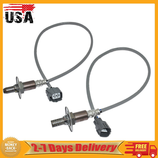 A Pair Oxygen Sensor Up/Downstream For 2010-12 for Subaru Legacy Outback 2.5L