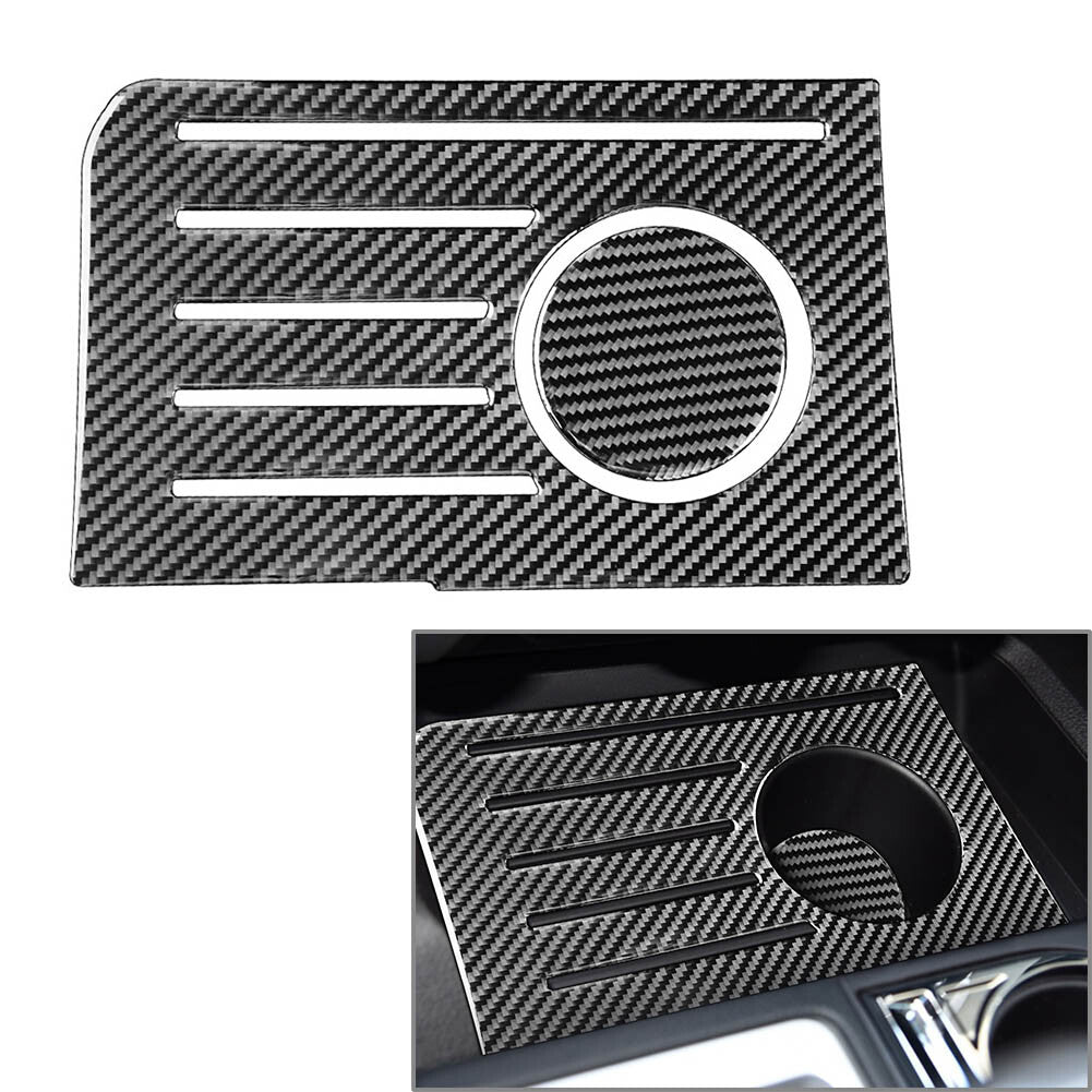 Front Console Water Cup Holder Storage Panel Cover for Toyota Tundra 2014-2021