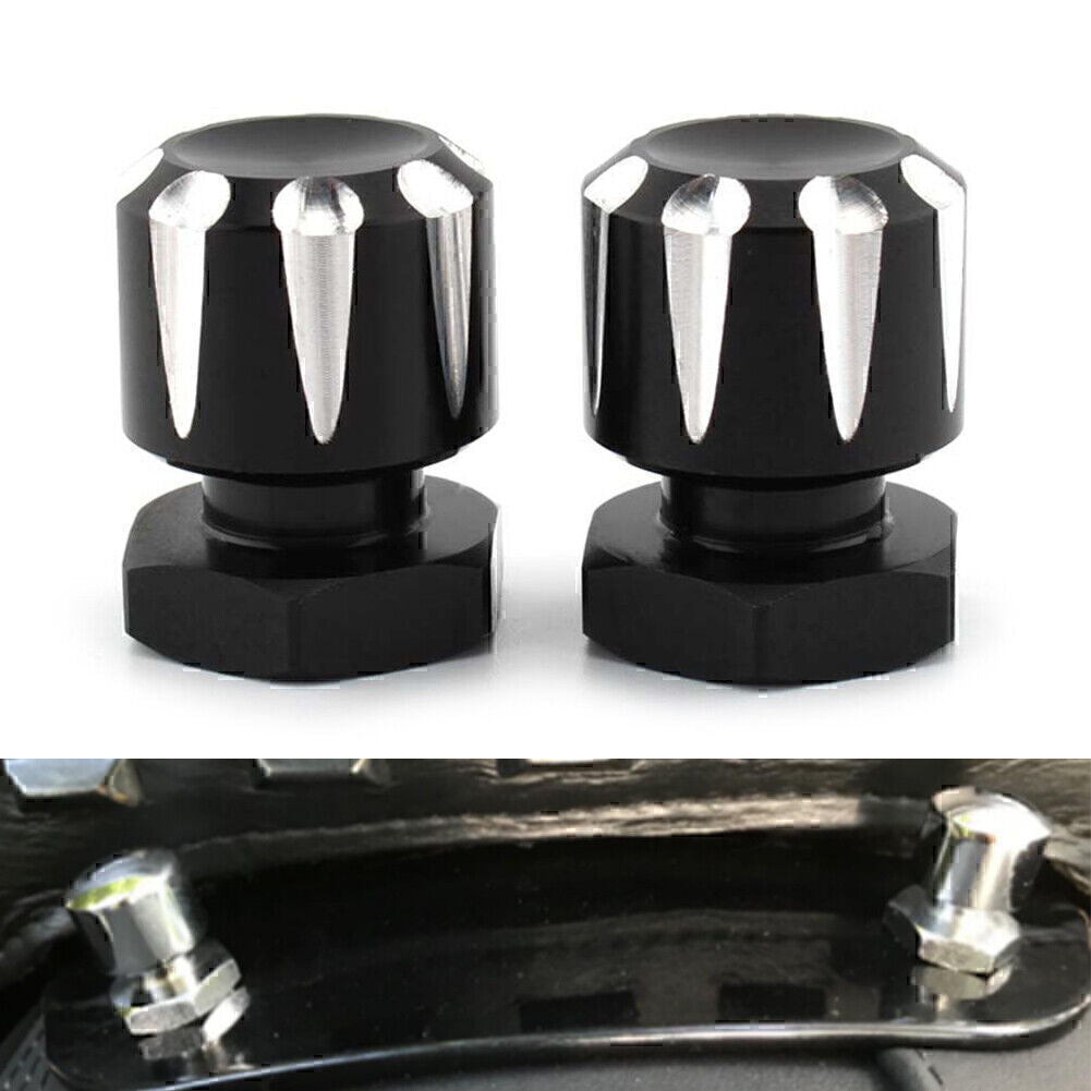 Pair Solo Mounting Nuts Bolts for Harley Road King Road Glide Softai Fat Boy