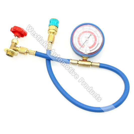 R134A Automotive AC Manifold Instrument Kit, Air Conditioning, Cooling, Charging, Measurement Coupler Kit