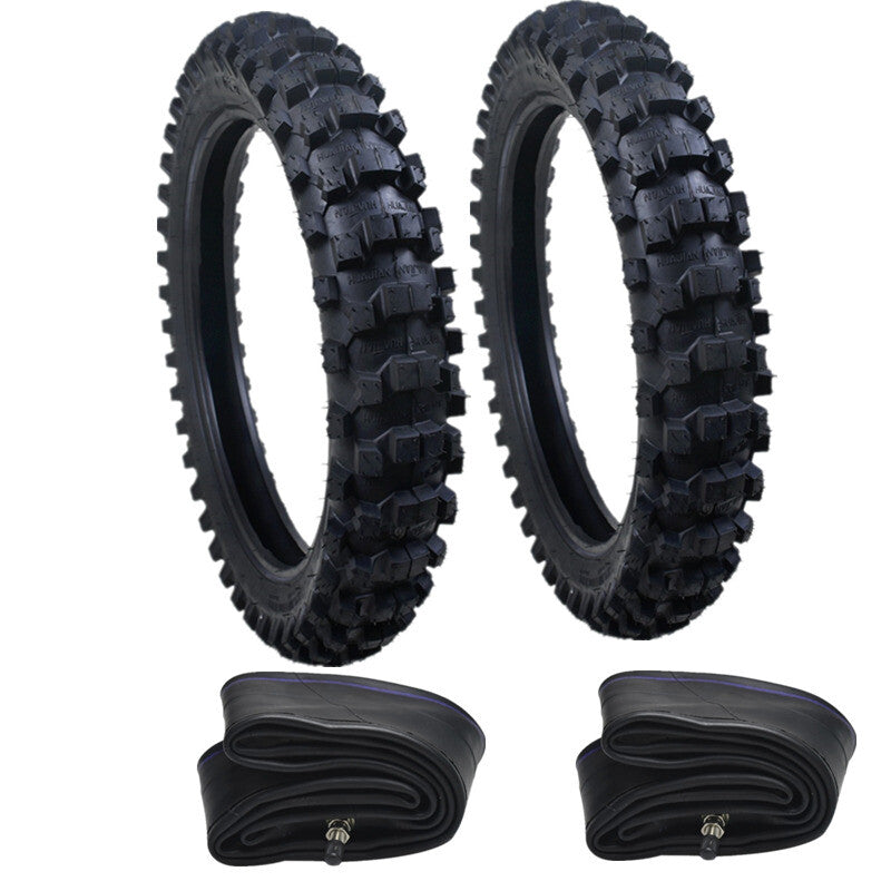 19-inch + 16-inch 70/100-19 90/100-16 tire tubing for Pit bikes, for Yamaha TTR125, KX100, CRF100