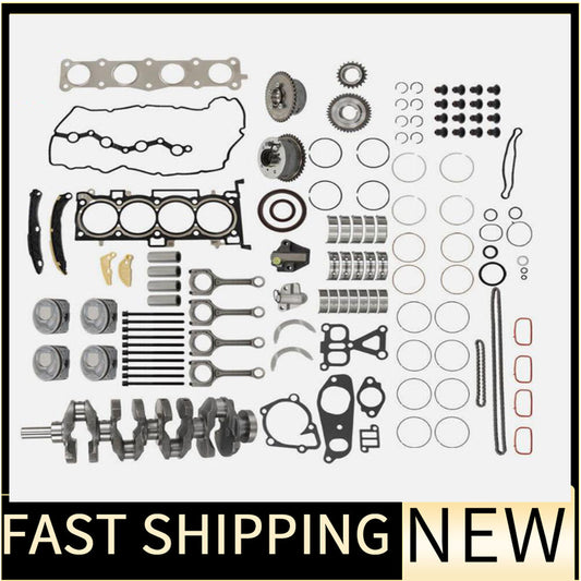 2.4L G4KJ Engine Rebuild Overhaul Kit - Crankshaft/Con Rods for Hyundai for Kia