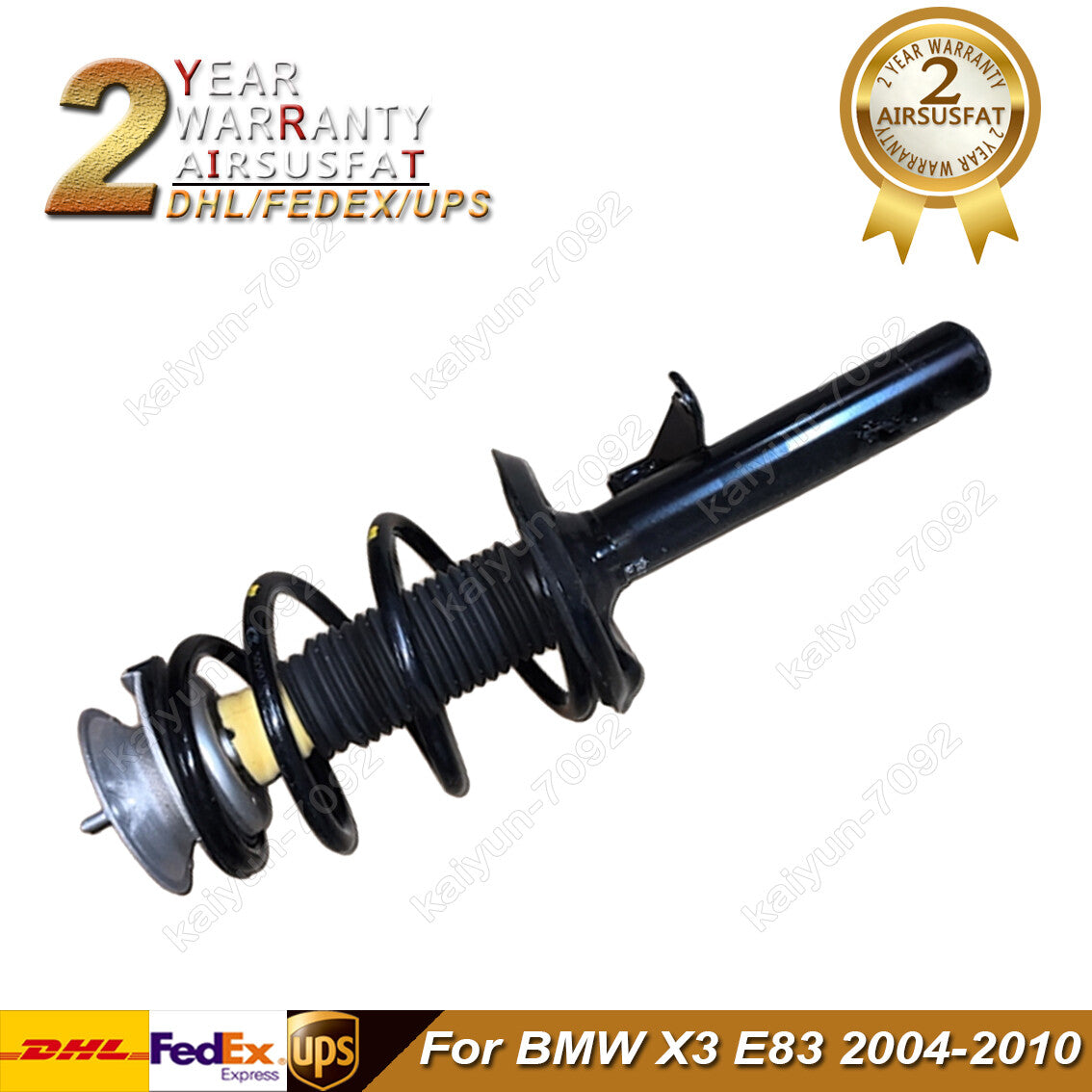 Front Right Shock Absorber Assembly W/o ADS for BMW X3 E83 2004-2010 31313453522