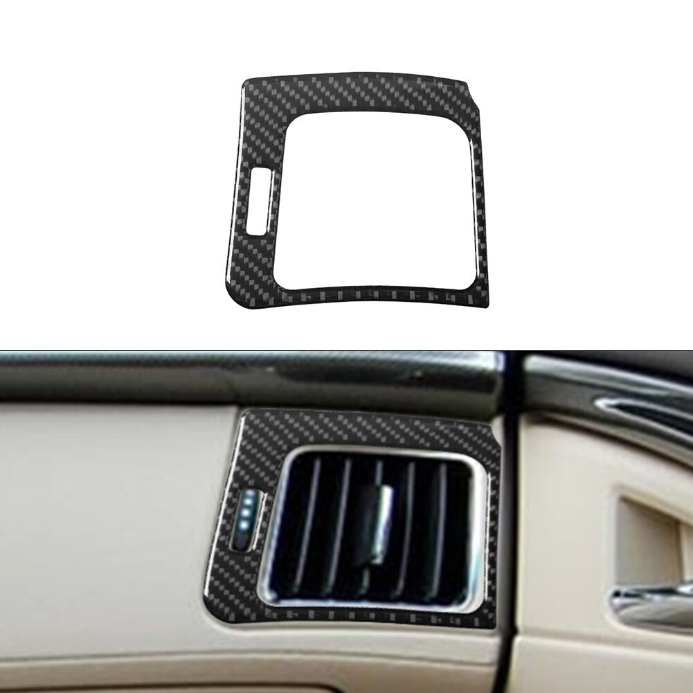 Car for Co -pilot A/C Outlet Trim Cover Carbon Fiber for CADILLAC CTS SPORT 2008-UP