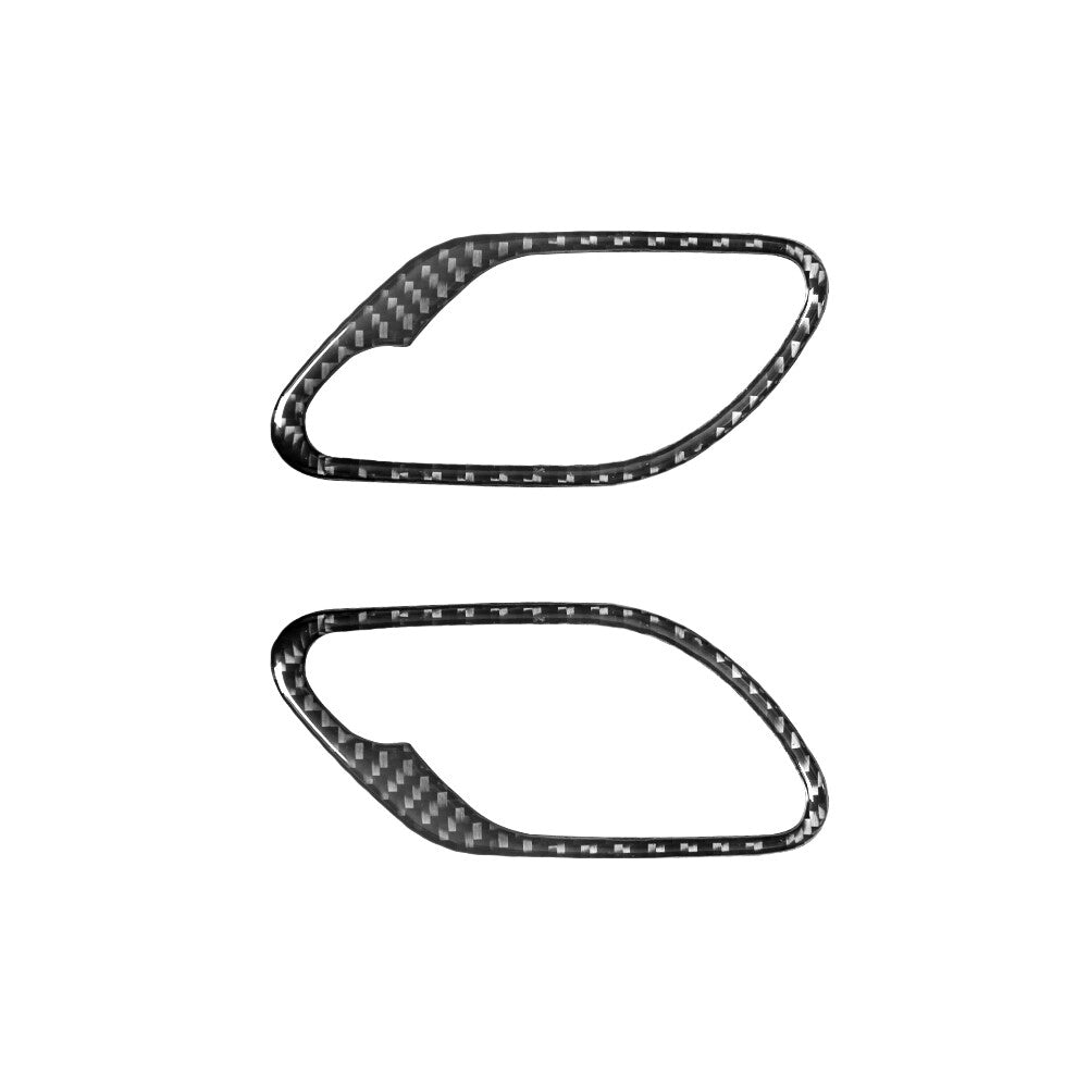 Front Door Handle Panel Cover Sticker Carbon Fiber Trim for BMW M5 E39 1998-2003