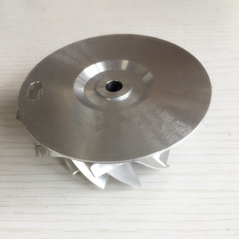 CT26 53.11/71.00 mm 11+0 Blade High-Performance Turbine Billet Compressor Wheel