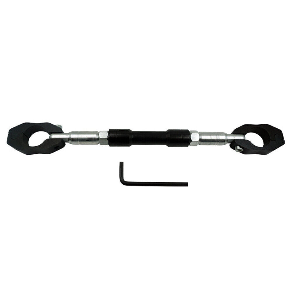 Universal Motorcycle Balance Bar 7/8 22mm Cross Bar Handlebar Crossbar Black