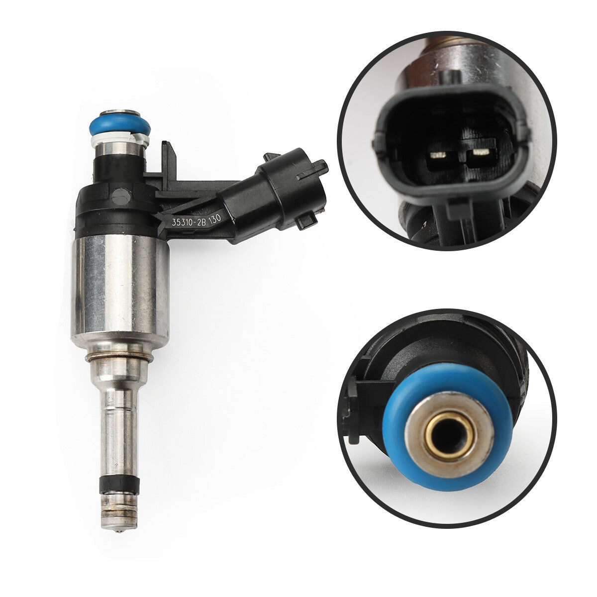 4-piece kit for 2012-2016 for Kia Soul 1.6L fuel injectors 35310-2B110 and 35310-2B130.