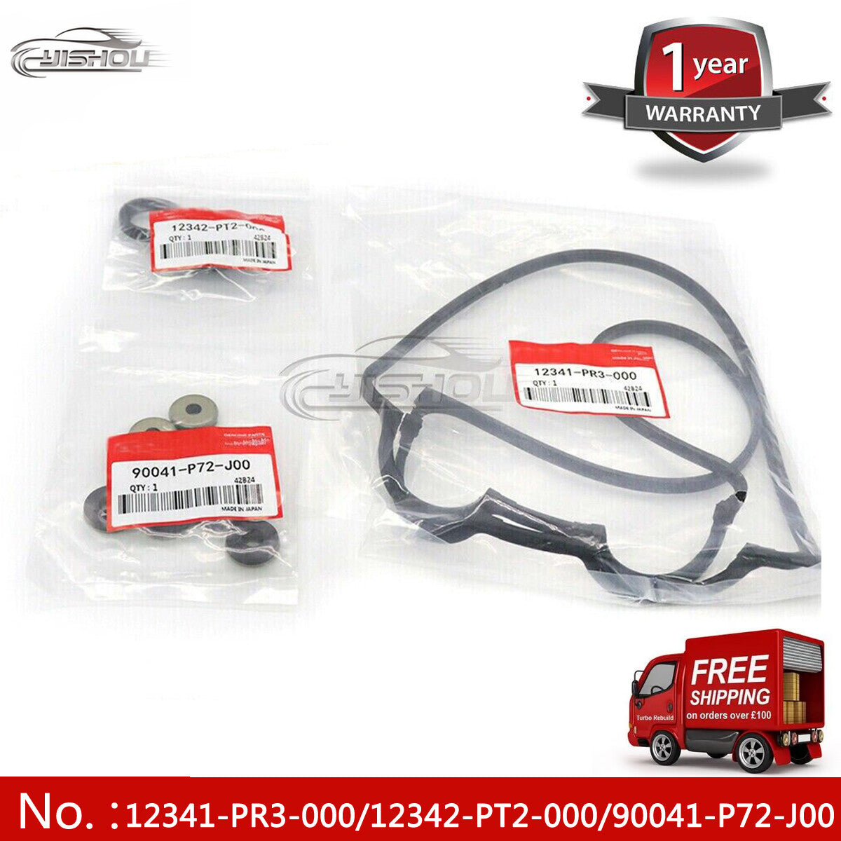 Valve cover gasket kit suitable for Civic Integra DOHC V-TEC ITR B series new