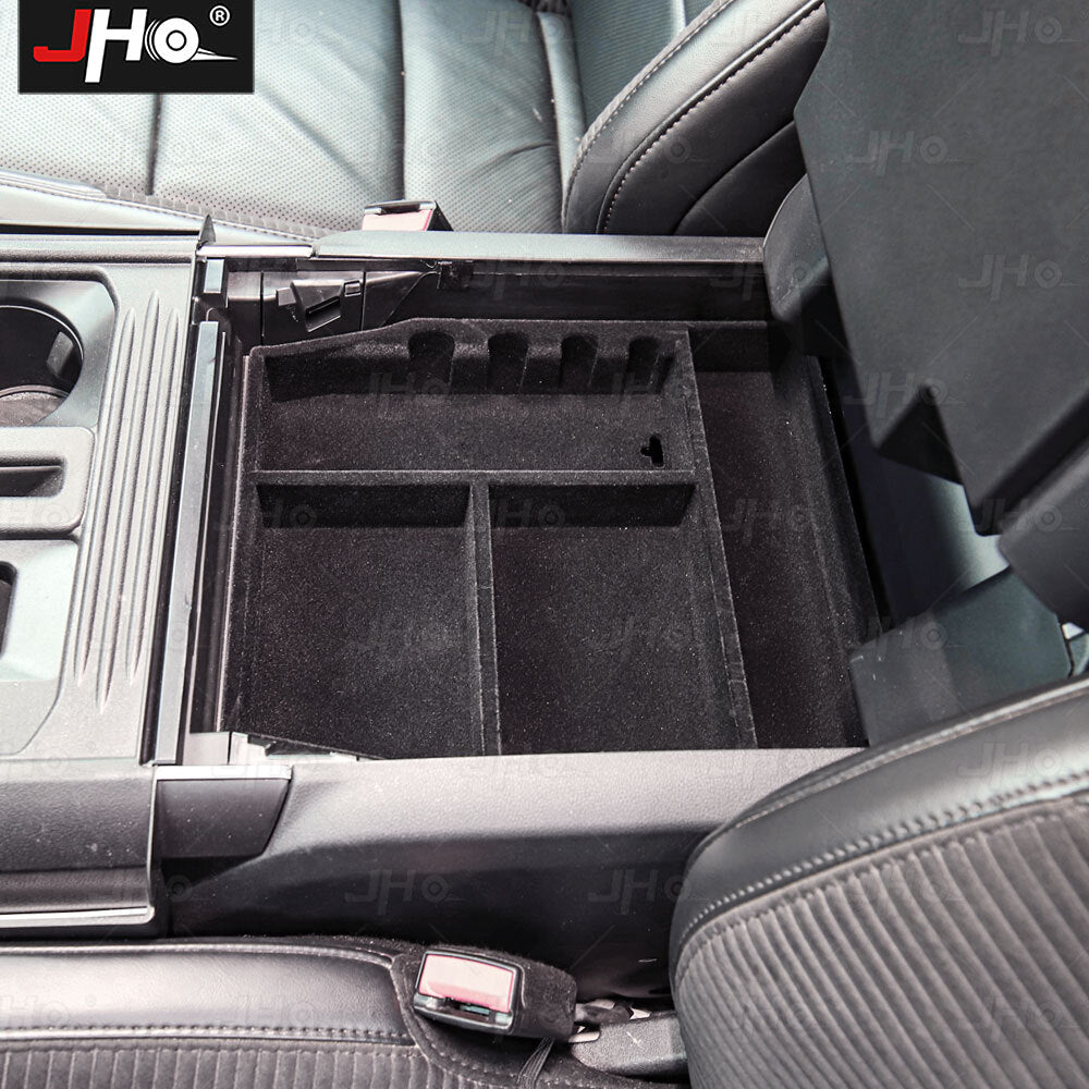 Car Front Armrest Box Flock Insert Storage Tray for Ford F150 new