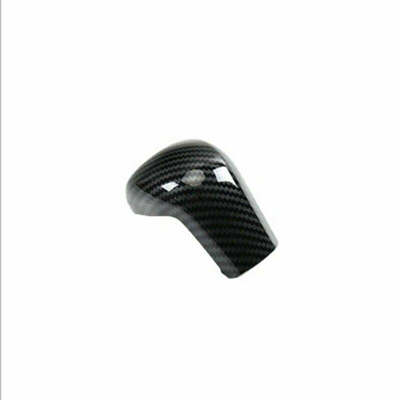 ABS Carbon Fiber Gear Shift Knob Cover Trim Fit for Toyota for Camry 2018-2021