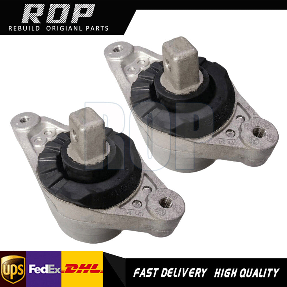 2X Front Engine Mounts for Maserati Ghibli 2014-2017 Quattroporte RWD 2013-2016
