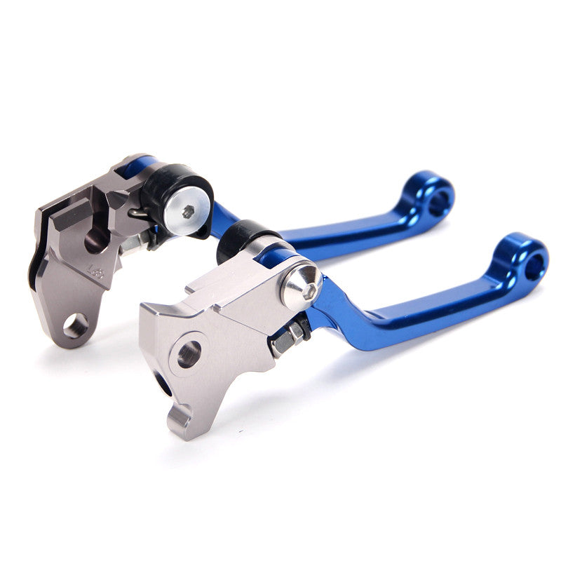 Offroad Brake Clutch Levers for YAMAHA XTZ125 (2003-2016) Blue aluminum