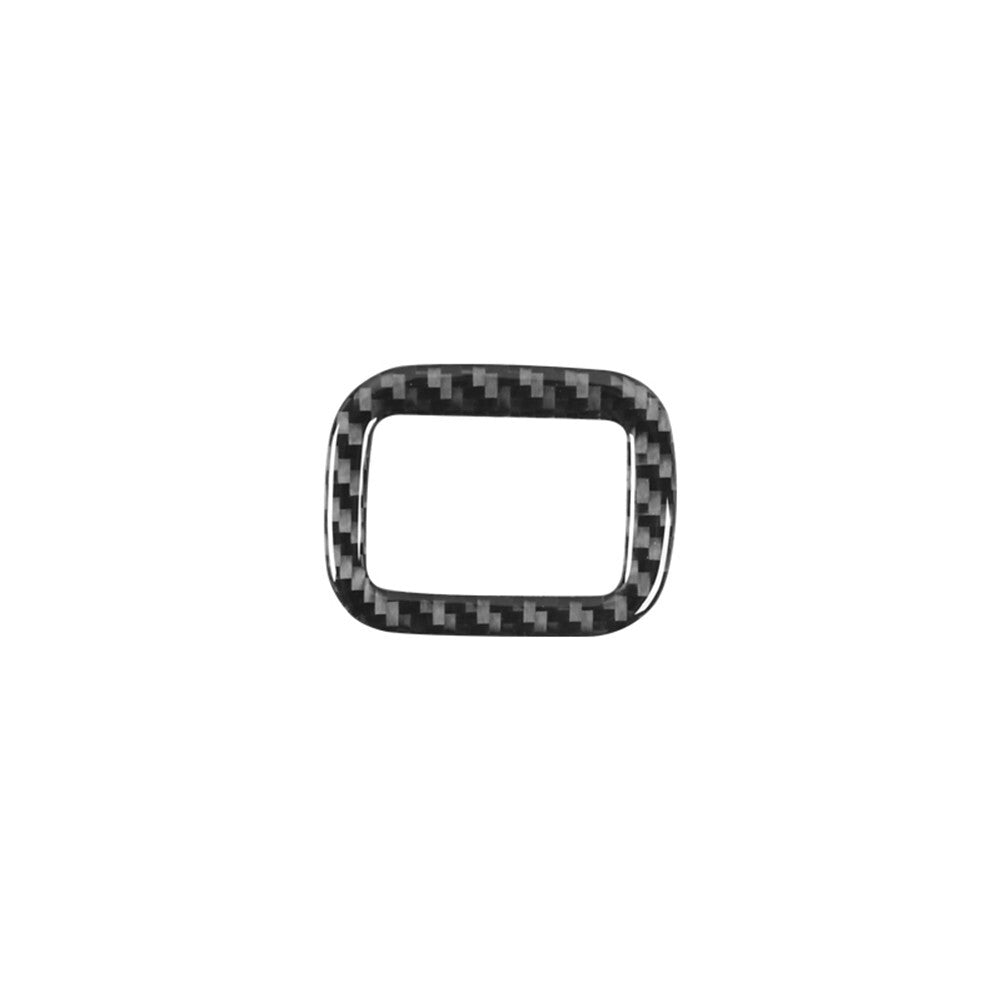 for Dodge Journey 2011-2017 Light Adjustment Button Trim Cover Carbon Fiber
