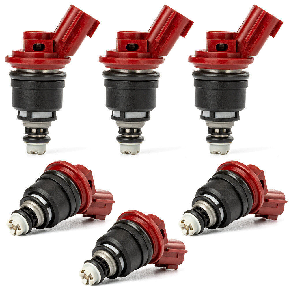 Set (6) Fuel Injectors for Infiniti I30 1996-1999 for Nissan Maxima 1660096E01