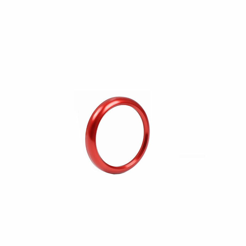 ABS Red Central Console Clock Ring Cover for Porsche for Panamera 2010-16