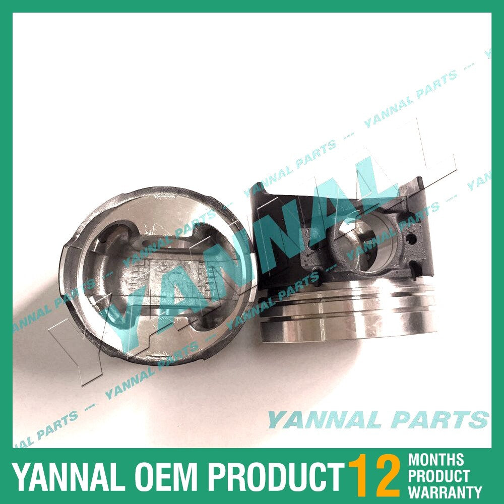 3 spare parts for Yanmar piston kits + 0.5 mm 3TNV70 IDI engine
