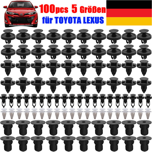 100x for Toyota for Lexus mounting clips spreading rivets floor trim 88970767