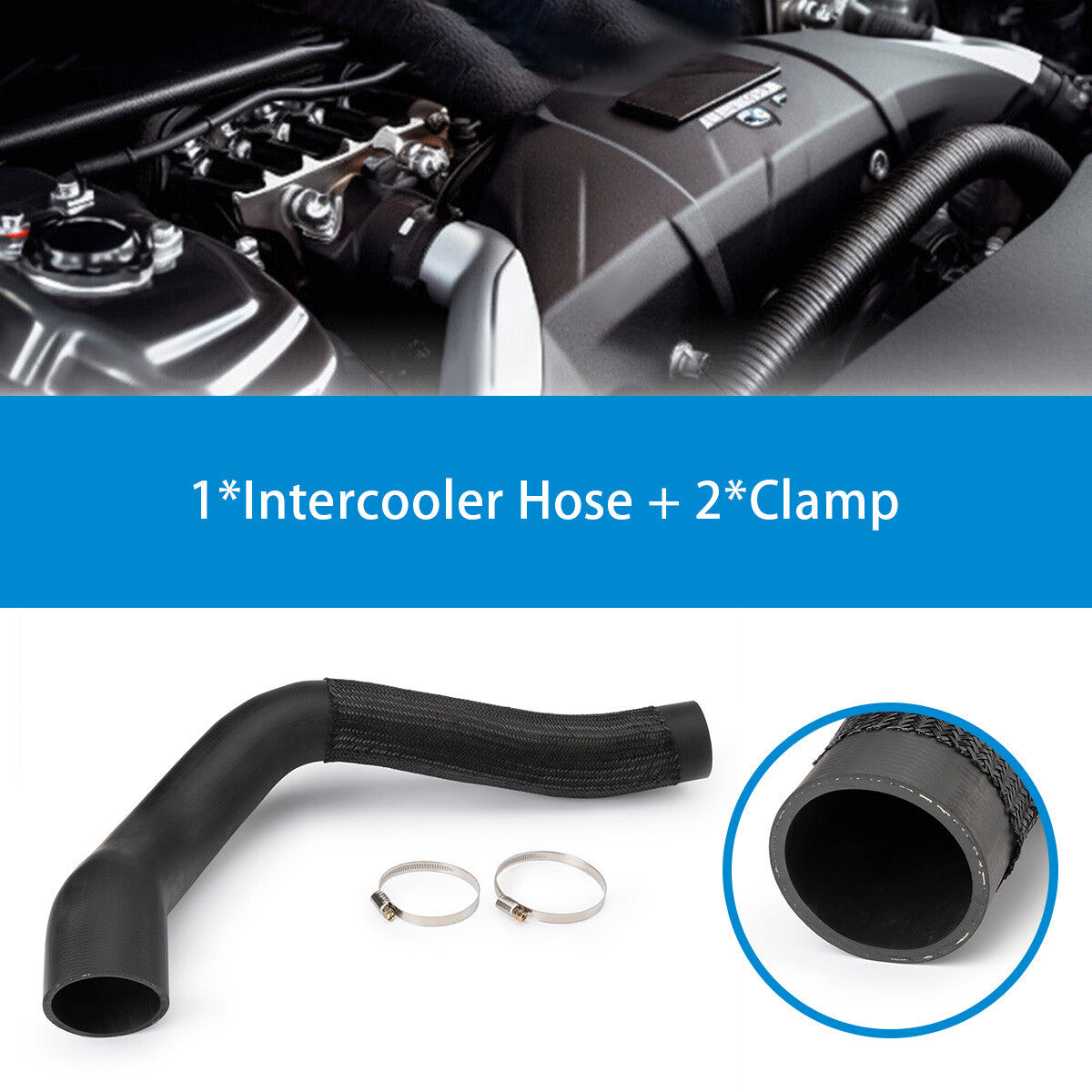 1PC Pipe Hose New Black 1505A200 for MITSUBISHI Pajero 2005-2014 3.2L Diesel