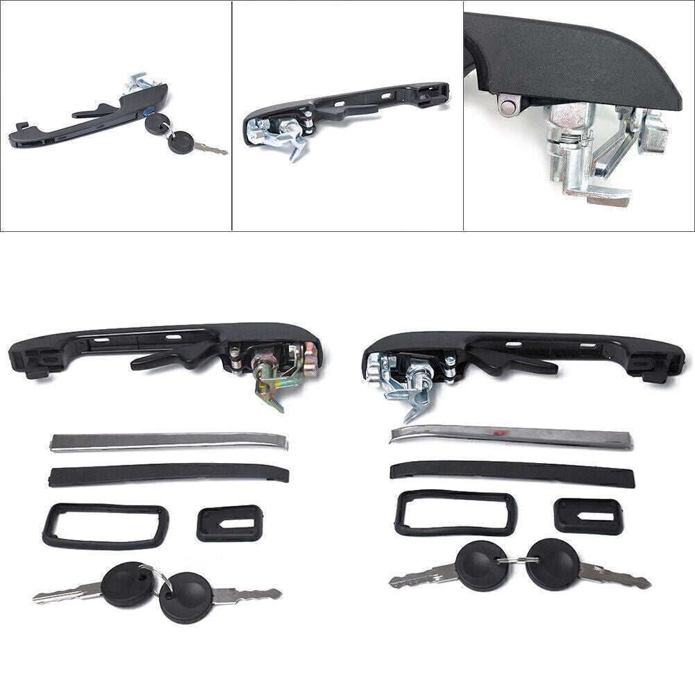 Front Left+Right Door Handle for Passat for Jetta 16 I 1 for Golf 17 MK1 MK2 1974-94 Car