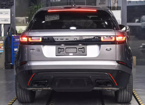 Glossy Black 2018-2023 Rear Bumper Protect for Range Rover Velar HSE Guard Cover