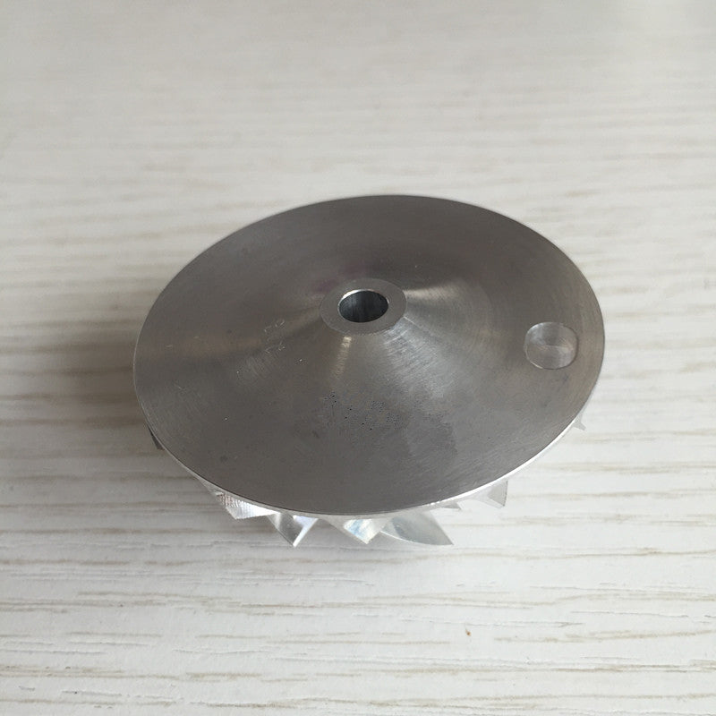 GT15-25 436132-0003 34.42/49.00 mm 6+6 Blade Turbine Blank Compressor Wheel