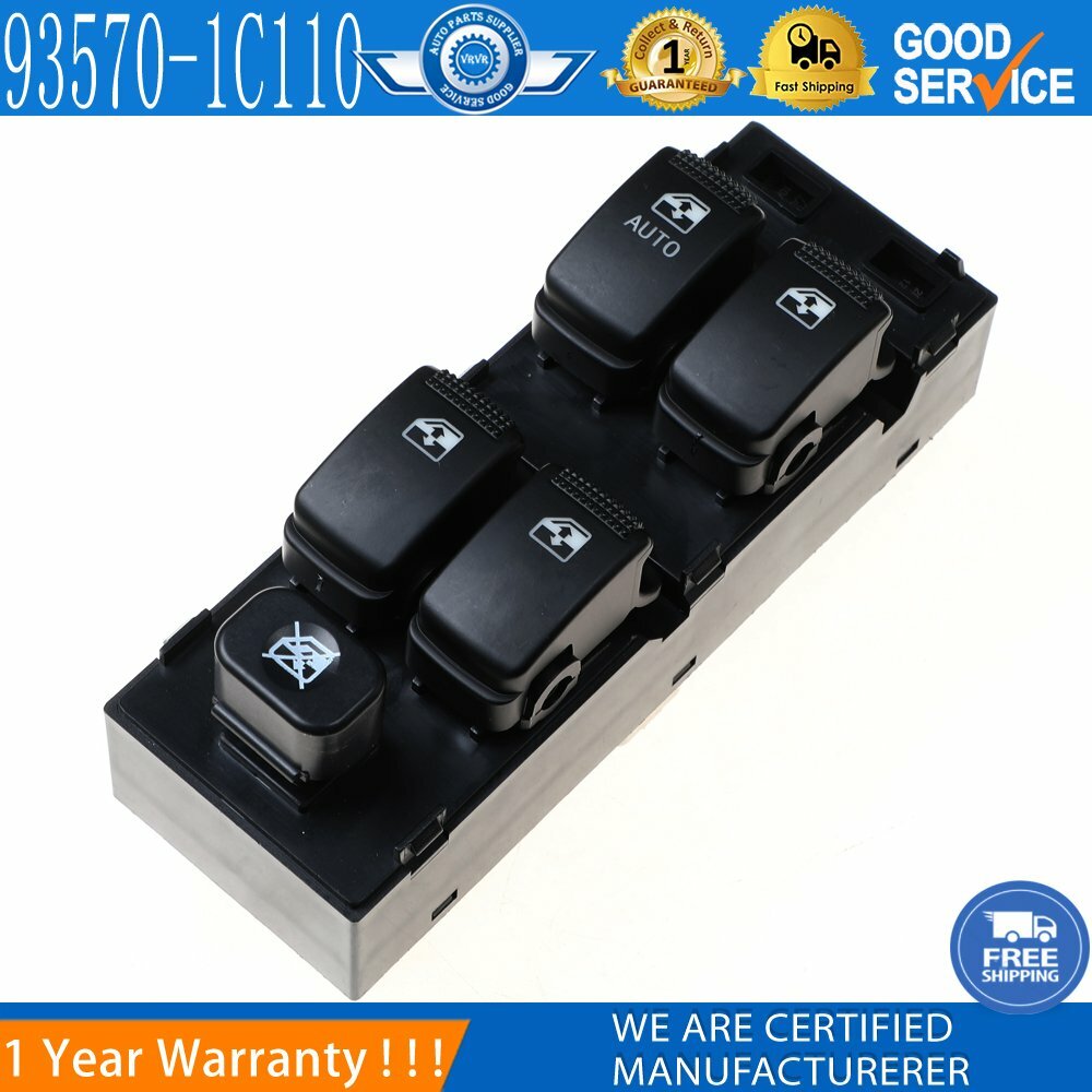 93570-1C110 935701C110 new Electric Window Switch for Hyundai Getz 2005