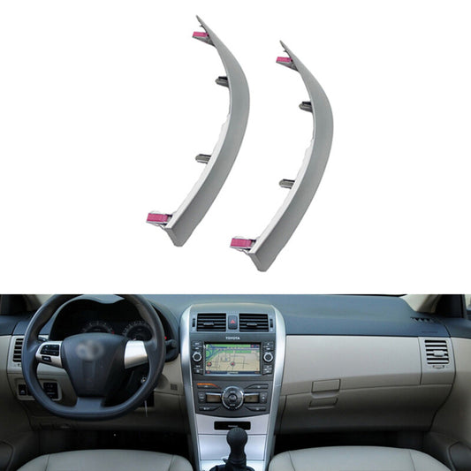 pair of center dashboard trim protectors for the for Toyota for Corolla 2007 - 13