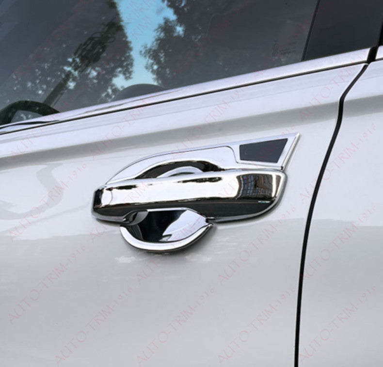 for Honda CR-V CRV 2023-2024 Chrome Car Door Handle Cover+Cup Bowl Combo Trim 8X