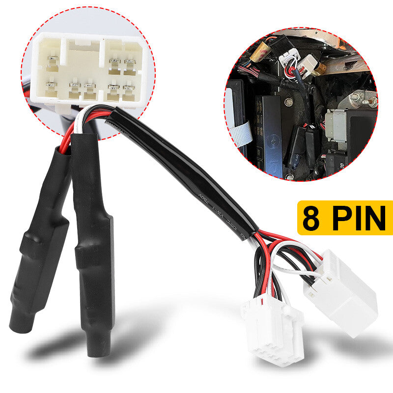 LED Load Equalizer Resistor Turn Signal Plug For Dyna Wide Glide FXDWG Fatboy